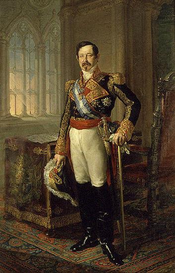 Vicente Lopez y Portana Ramon Maria Narvaez, Duke of Valencia china oil painting image